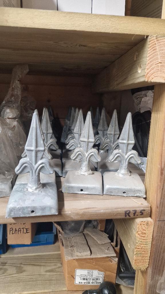 speerpunt verzinkt staal, Doe-het-zelf en Bouw, Metalen, Ophalen