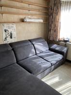 Canapé d'angle avec lit et bac de rangement, Maison & Meubles, Enlèvement, Utilisé, Tissus