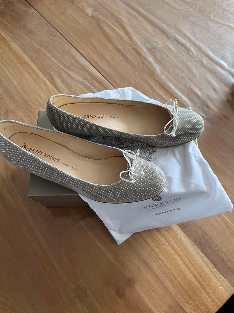 Ballerina met sleehak, Ophalen, Nieuw, Ballerina's, Grijs