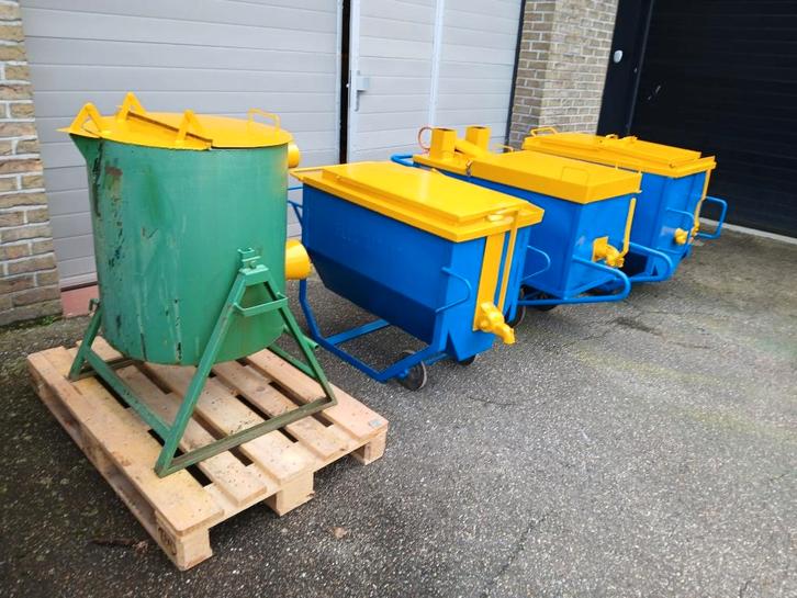 Diverse Bitumen Teerketels 152Liter € 650 excl., Bricolage & Construction, Tuiles & Revêtements de toit, Comme neuf, Autres types