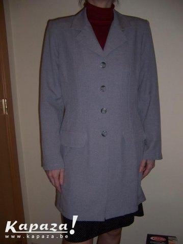 Veste tailleur grise - taille 38/40, Ophalen