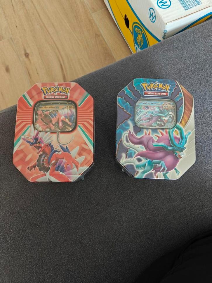 Pokémon tins, Hobby en Vrije tijd, Gezelschapsspellen | Kaartspellen, Ophalen