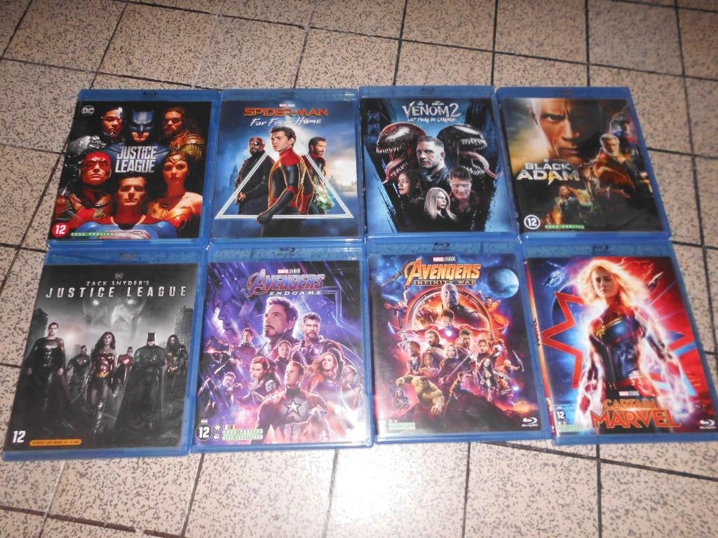 Blu-ray disc DC Comics Marvel Avengers... jouw keuze, Ophalen of Verzenden