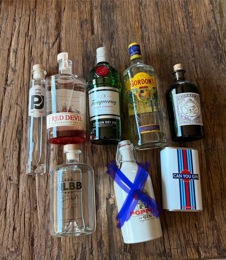 Gin verzameling, Verzamelen, Overige Verzamelen, Zo goed als nieuw, Ophalen of Verzenden