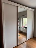 Grote witte kleerkast, Huis en Inrichting, Kasten | Kleerkasten, Ophalen, Met deur(en), 200 cm of meer, Zo goed als nieuw