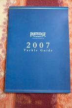 Hengelsport cataloog Partridge, Ophalen of Verzenden, Gebruikt, Overige typen