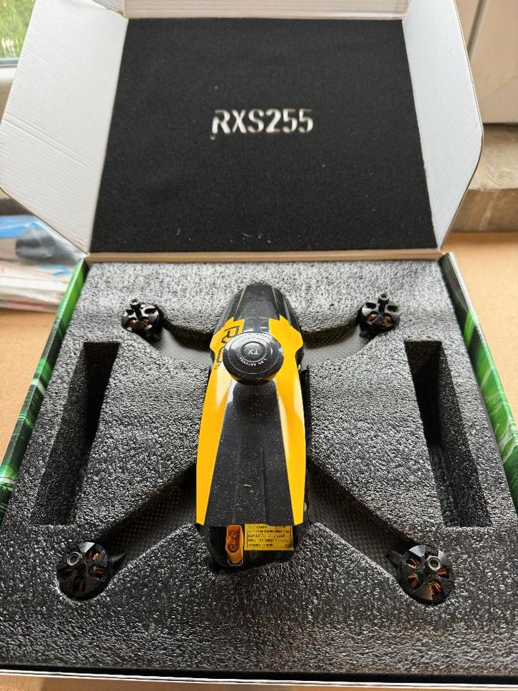RXS255 FPV Race Quad, Audio, Tv en Foto, Drones, Nieuw, Racedrone, Standaardkwaliteit, Overige merken, 250 tot 900 gram, Minder dan 15 minuten