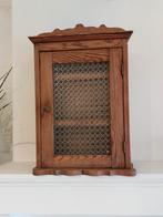 Oud brocante vitrinekastje., Antiek en Kunst, Ophalen