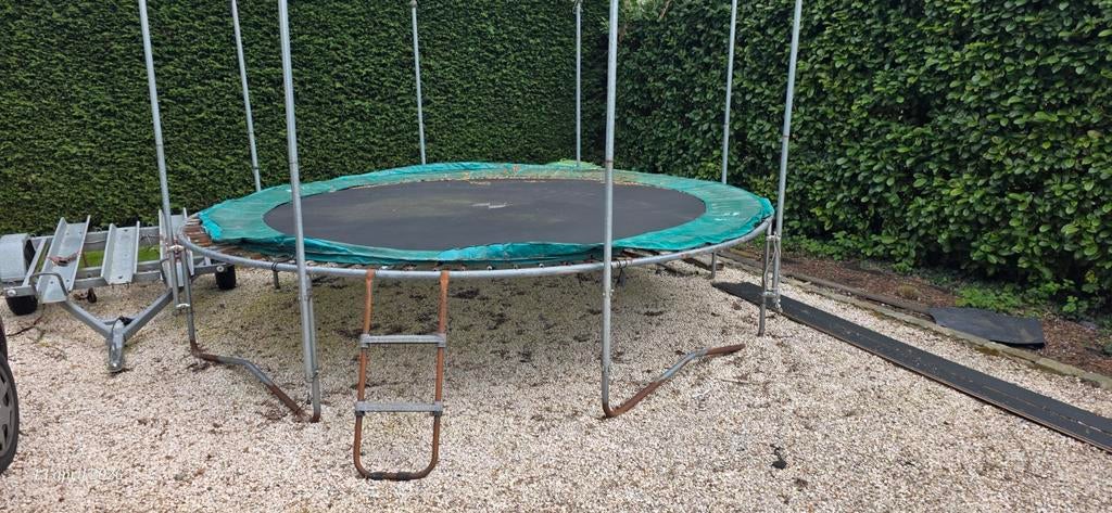 Berg trampoline 430, Ophalen, Gebruikt