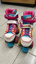 Verstelbare Rolschaatsen maat 32 - 35, Ophalen, Verstelbaar, Gebruikt, Kinderen