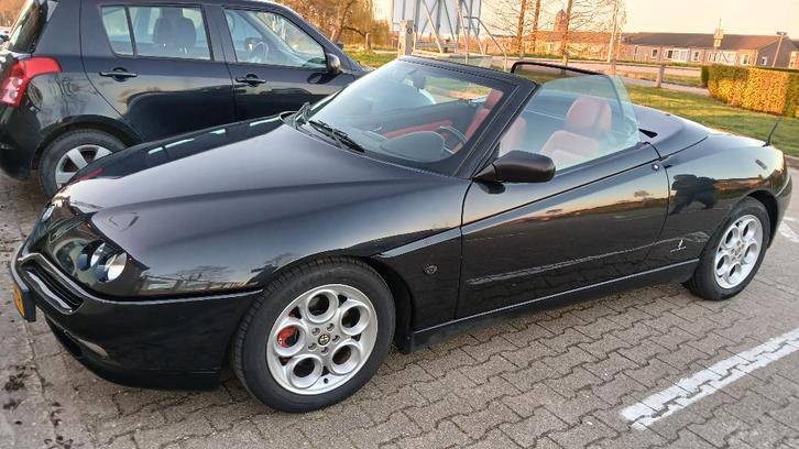 Alfa Romeo Spider  1996, Auto's, Alfa Romeo, Particulier, Spider, Airconditioning, Centrale vergrendeling, Elektrische buitenspiegels