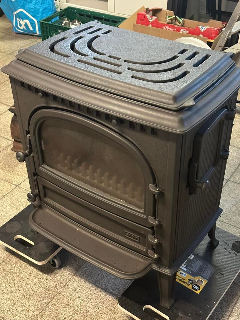 Saey 92 Cucina met kookplaat, Huis en Inrichting, Kachels, Zo goed als nieuw, Hout, Ophalen