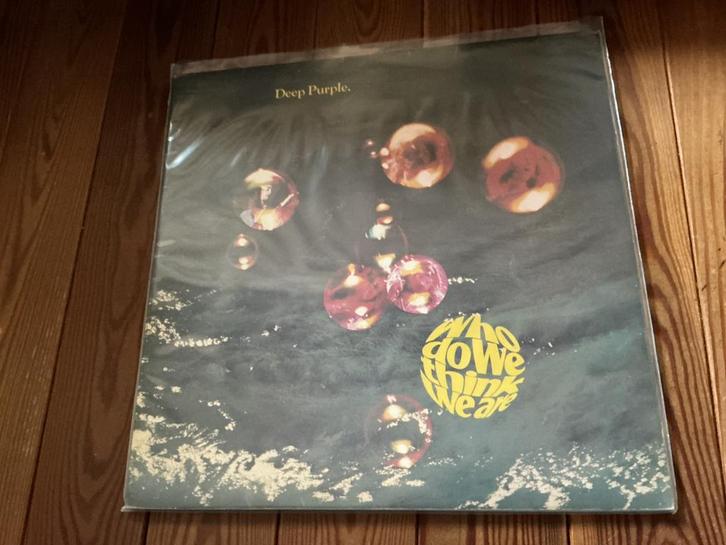 LP Deep Purple - who do you think we are?, Cd's en Dvd's, Vinyl | Rock, Gebruikt, Ophalen of Verzenden