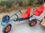 Stevige gocart met duozit + aanhangwagen / kipkar, merk Berg, Ophalen, Gebruikt, Berg, Duozit