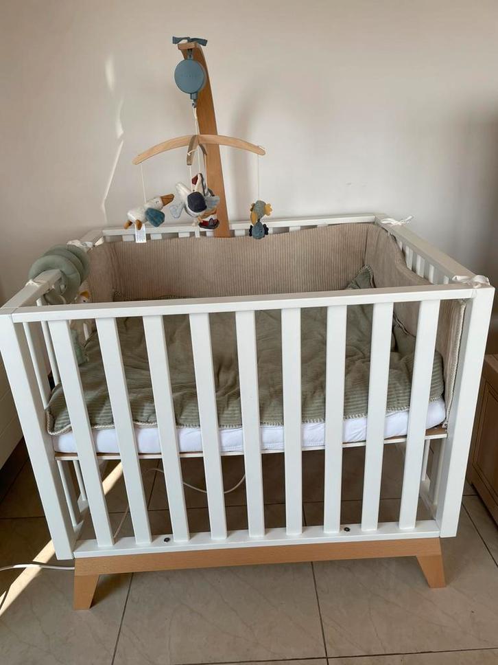 Pericles park Malmo wit incl. matras, Enfants & Bébés, Parcs, Utilisé, Rectangulaire, Tapis de parc, Enlèvement