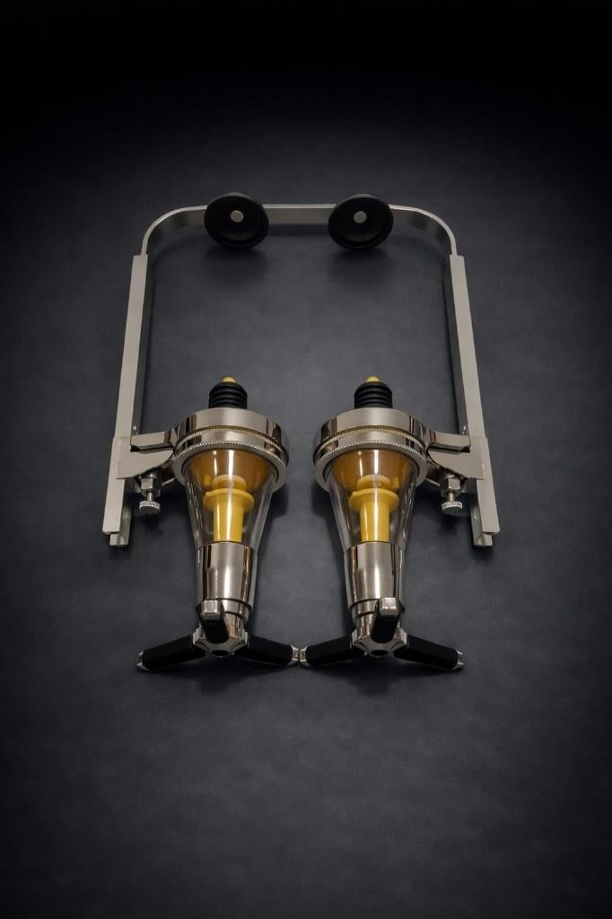 Deux doseurs d'alcool optique,, Maison & Meubles, Cuisine | Vaisselle, Comme neuf, Autres matériaux, Enlèvement ou Envoi