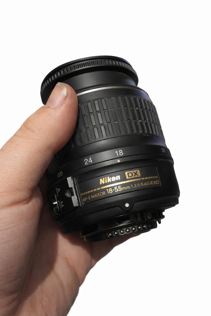 Nikon 18-55mm lens AF-S DX, Ophalen of Verzenden, Gebruikt, Standaardlens, Zoom