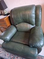 Semi lederen salon, Enlèvement, Utilisé, Cuir, Klassiek landelijk