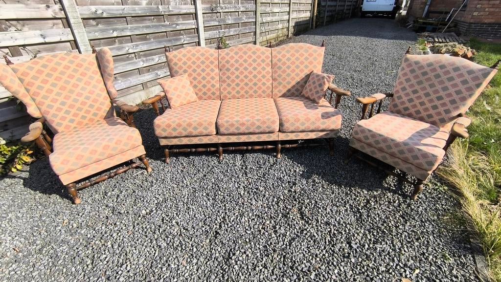 Antiek salon, Ophalen