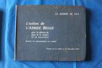 boek: L'action de l'armee Belge 1914, Enlèvement ou Envoi, Armée de terre, Livre ou Revue