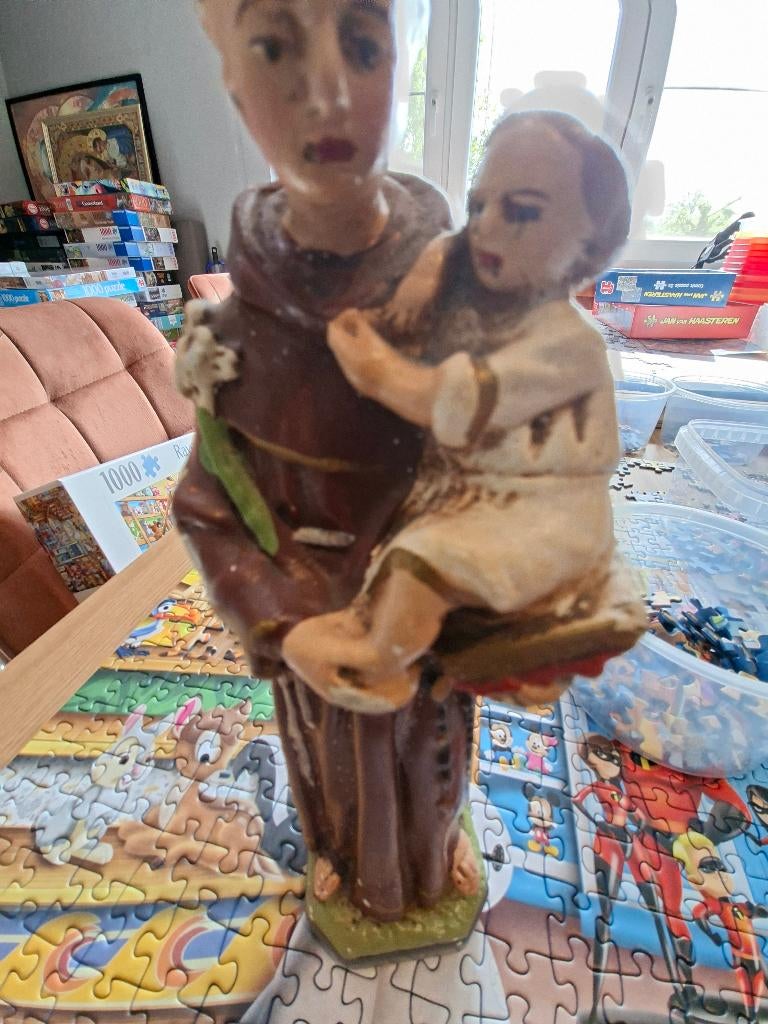 Heiligen beeld, Antiek en Kunst, Antiek | Religieuze voorwerpen, Ophalen of Verzenden