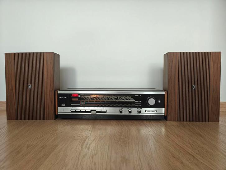 Gründig RTV 340 vintage radio, TV, Hi-fi & Vidéo, Radios, Radio, Enlèvement