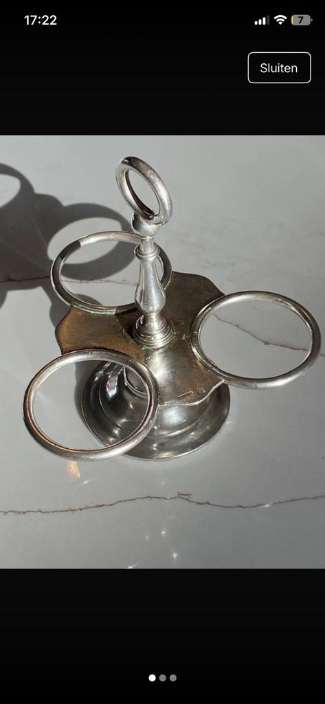 Verzilved servies, vintage, Collections, Porte-clés, Enlèvement ou Envoi, Utilisé, Autres types