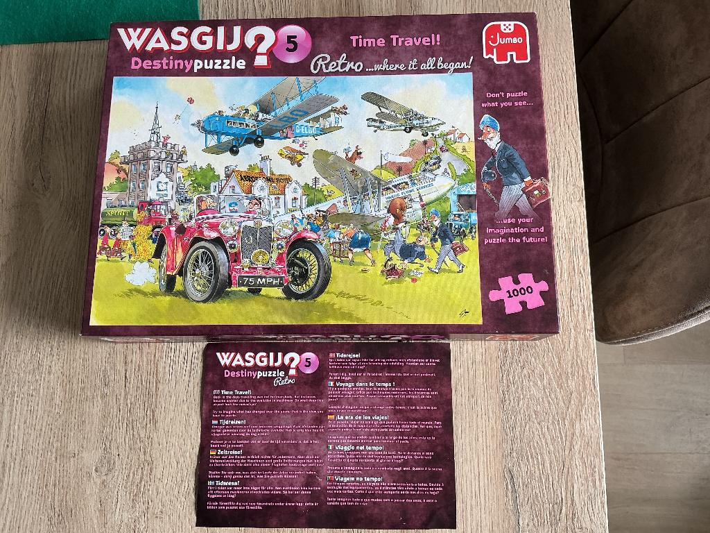 Puzzel, Ophalen, 500 t/m 1500 stukjes, Zo goed als nieuw, Legpuzzel