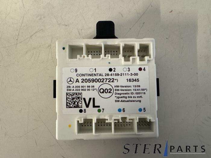 Centrale Deurvergrendelings Module van een Mercedes C-Klasse, Gebruikt, -, Ophalen of Verzenden, -