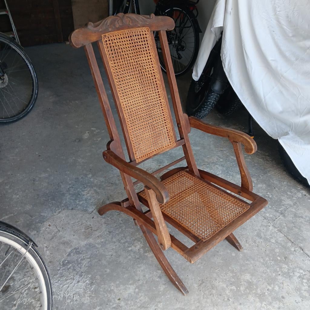 Antieke ligstoel, Ophalen