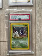 Pokémon Heracross Psa 7 1st Edition Neo Genesis Kaart, Hobby en Vrije tijd, Ophalen, Nieuw, Losse kaart