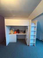 stapelbed met bureau, Ophalen, Gebruikt, Stapelbed