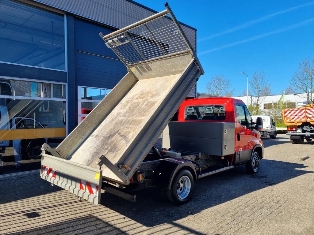 Iveco Daily 35C12 116pk Stalen Kipper GVW 3500kg Euro 6, Auto's, Bestelwagens en Lichte vracht, Achterwielaandrijving, Euro 6