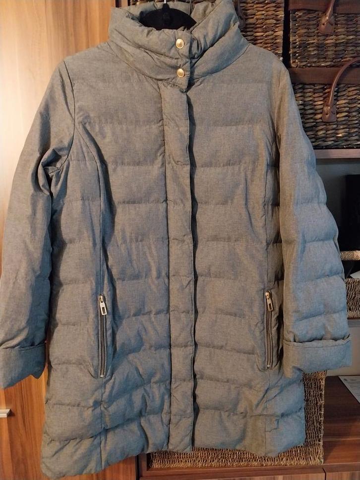 River Woods donsmantel maat M met regenkap, Kleding | Dames, Jassen | Winter, Maat 38/40 (M), Ophalen of Verzenden