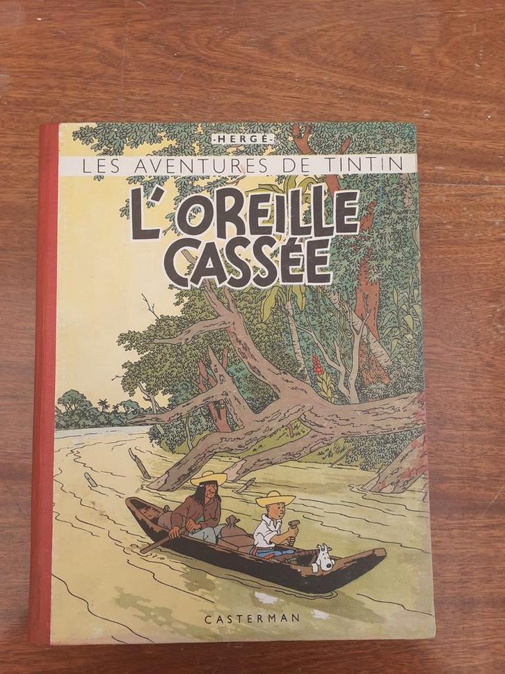 TINTIN L'OREILLE CASSÉE 1944, Livres, BD, Enlèvement ou Envoi