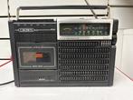 Radiocassette Vintage CROWN CRC 545 - Made in Japan - 80s, TV, Hi-fi & Vidéo, Enlèvement ou Envoi, Utilisé, Radio