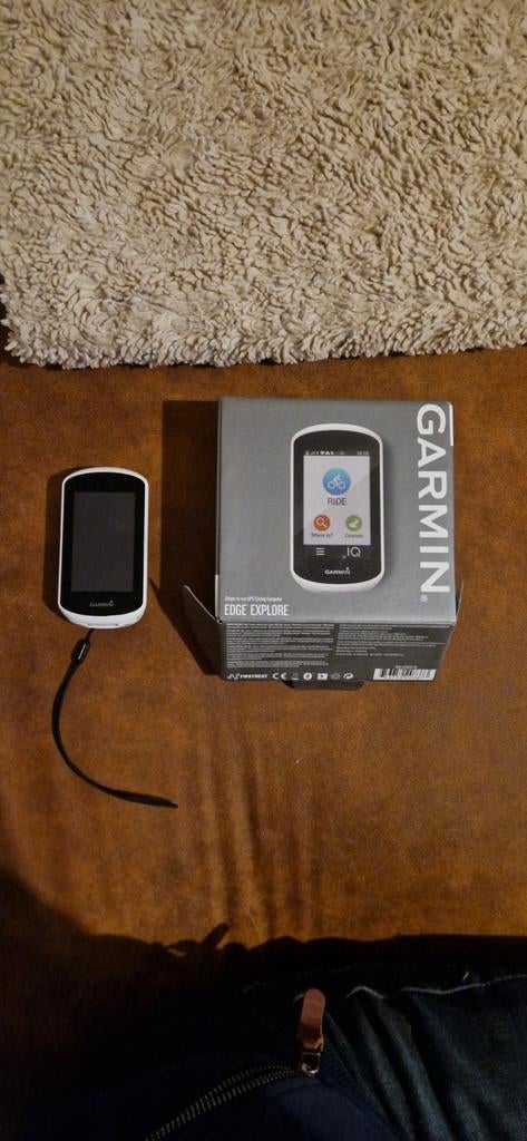 Garmin edge explore, Ophalen