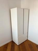 Kleerkast Wit - 80cm, Huis en Inrichting, Kasten | Kleerkasten, 50 tot 100 cm, 150 tot 200 cm, Overige houtsoorten, 50 tot 75 cm