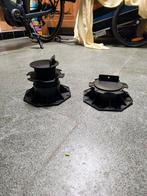 Balkdragers + terras tegels in rubber, Ophalen