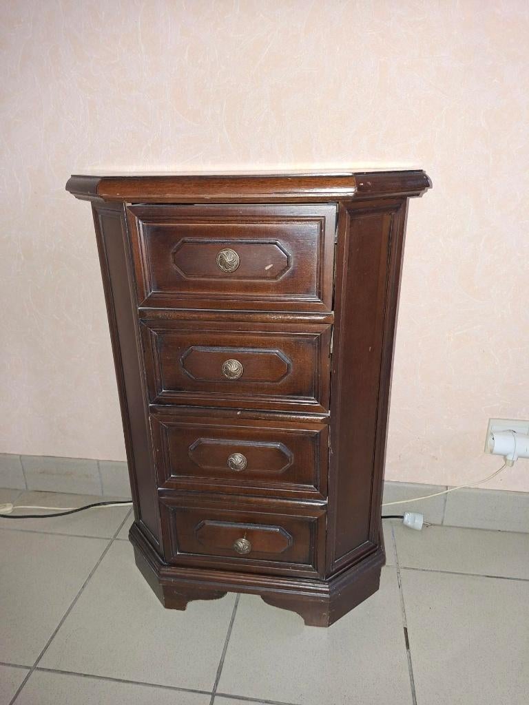 LAATSTE AFPRIJZING: kastje, Huis en Inrichting, Ophalen, Minder dan 50 cm, Gebruikt, 3 of 4 laden