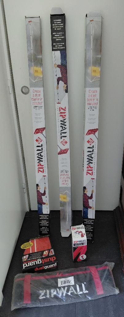 Zipwall verstelbaar stofscherm, Doe-het-zelf en Bouw, Gereedschap | Handgereedschap, Zo goed als nieuw, Ophalen of Verzenden