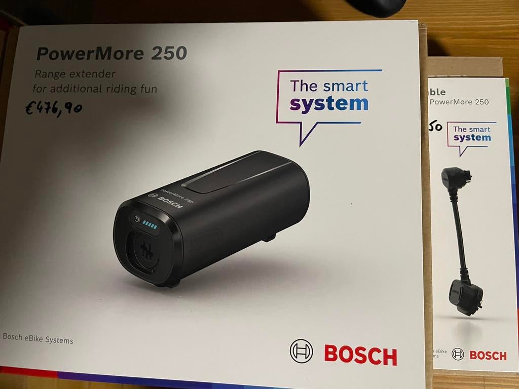 BATTERIJ BOSCH POWER MORE 250WH NOOIT GEBRUIKT, Vélos & Vélomoteurs, Enlèvement, Neuf