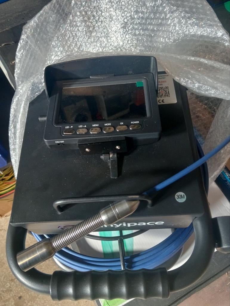Endoscope 30m 17mm, Ophalen