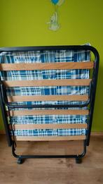 Lit d'appoint pour 1 personne, 80 x 200 cm, pliable, Maison & Meubles, 200 cm, Une personne, Comme neuf, Enlèvement