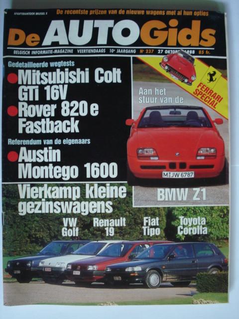 AutoGids 237, Verzenden, Gelezen, Algemeen