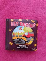 Livre Les engins, Enlèvement, Comme neuf, Livre à déplier, à toucher ou à découvrir, 1 à 2 ans