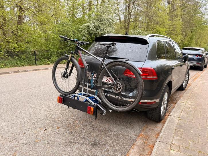 Degelijke Fietsdrager (2 fietsen) - mag weg voor goed bod, Auto diversen, Fietsendragers, Gebruikt, Trekhaakdrager, 2 fietsen