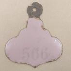 Plaque de taxe provinciale 1905, Enlèvement ou Envoi, Utilisé