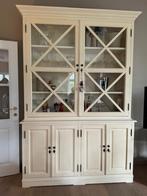 Vitrine kast, Huis en Inrichting, Kasten | Buffetkasten, Ophalen, Zo goed als nieuw, Glas, Met deur(en)