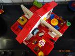 Duplo retro speelhuis, opengaande deuren, popjes, meubels..., Ophalen of Verzenden, Duplo